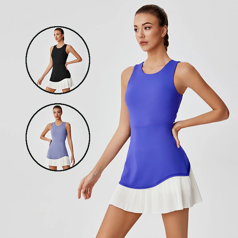 Summer Tennis Dress Hollow Out - Outdoor Sport Dress recensie en prijs