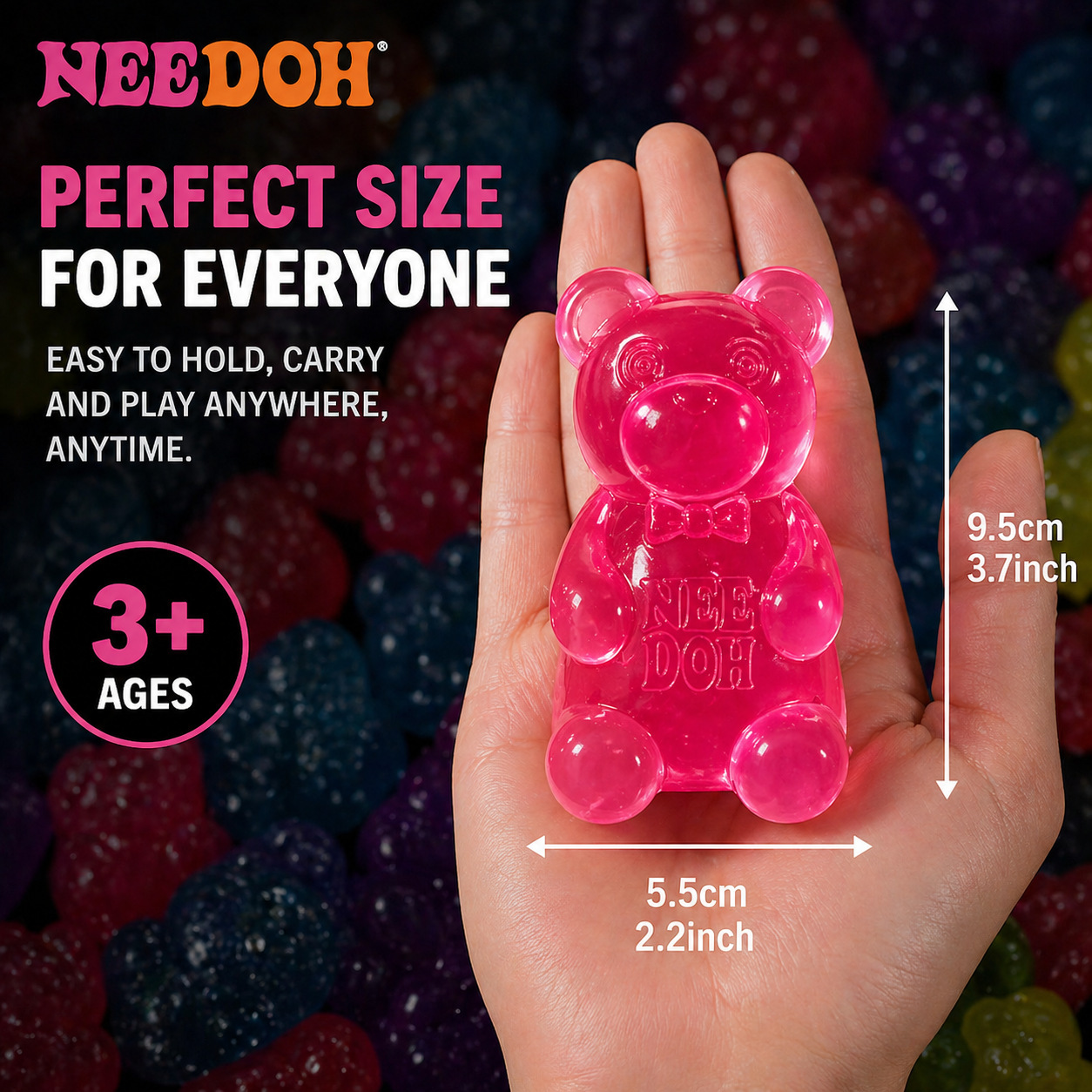 Nee Doh Cute Bear Maltose Sens - Outdoor Sports Accessories recensie en prijs