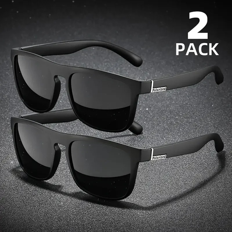 2PCS Fashion Square Sunglasses - Outdoor Sport Glasses recensie en prijs
