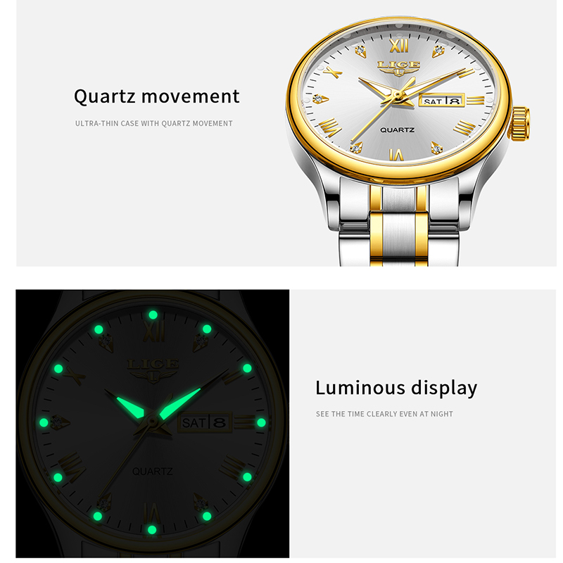 LIGE New Ladies Dress Watch Fa - Outdoor Sport Dress recensie en prijs