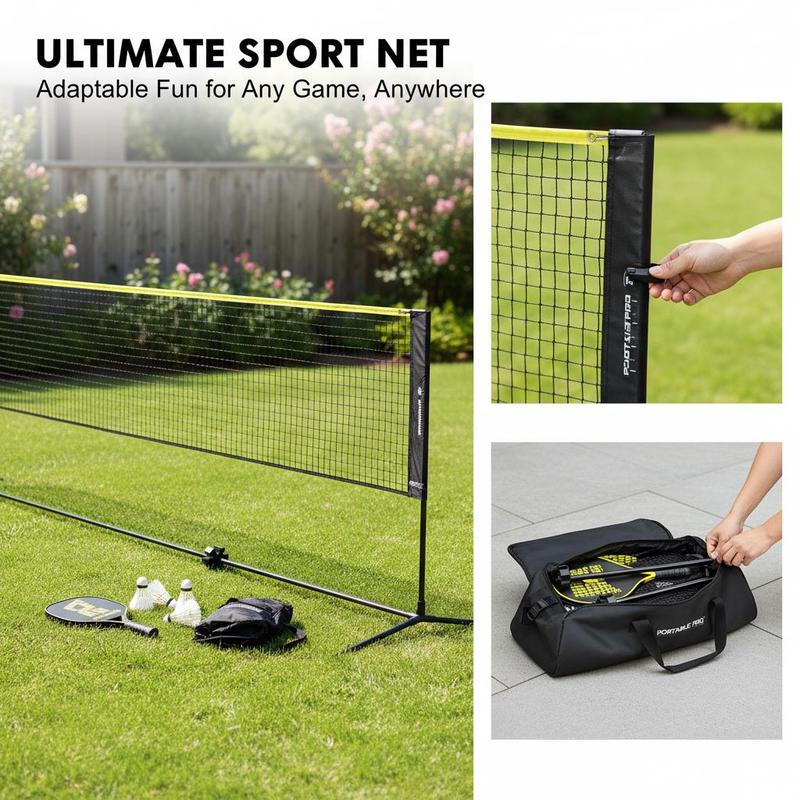 Height Adjustable Sports Netti - Outdoor Sports Accessories recensie en prijs