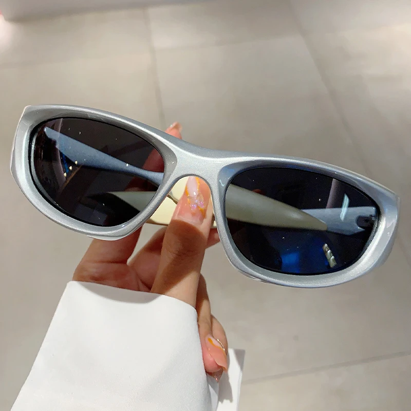 Y2K Punk Sunglasses Men New Ou - Outdoor Sports Accessories recensie en prijs