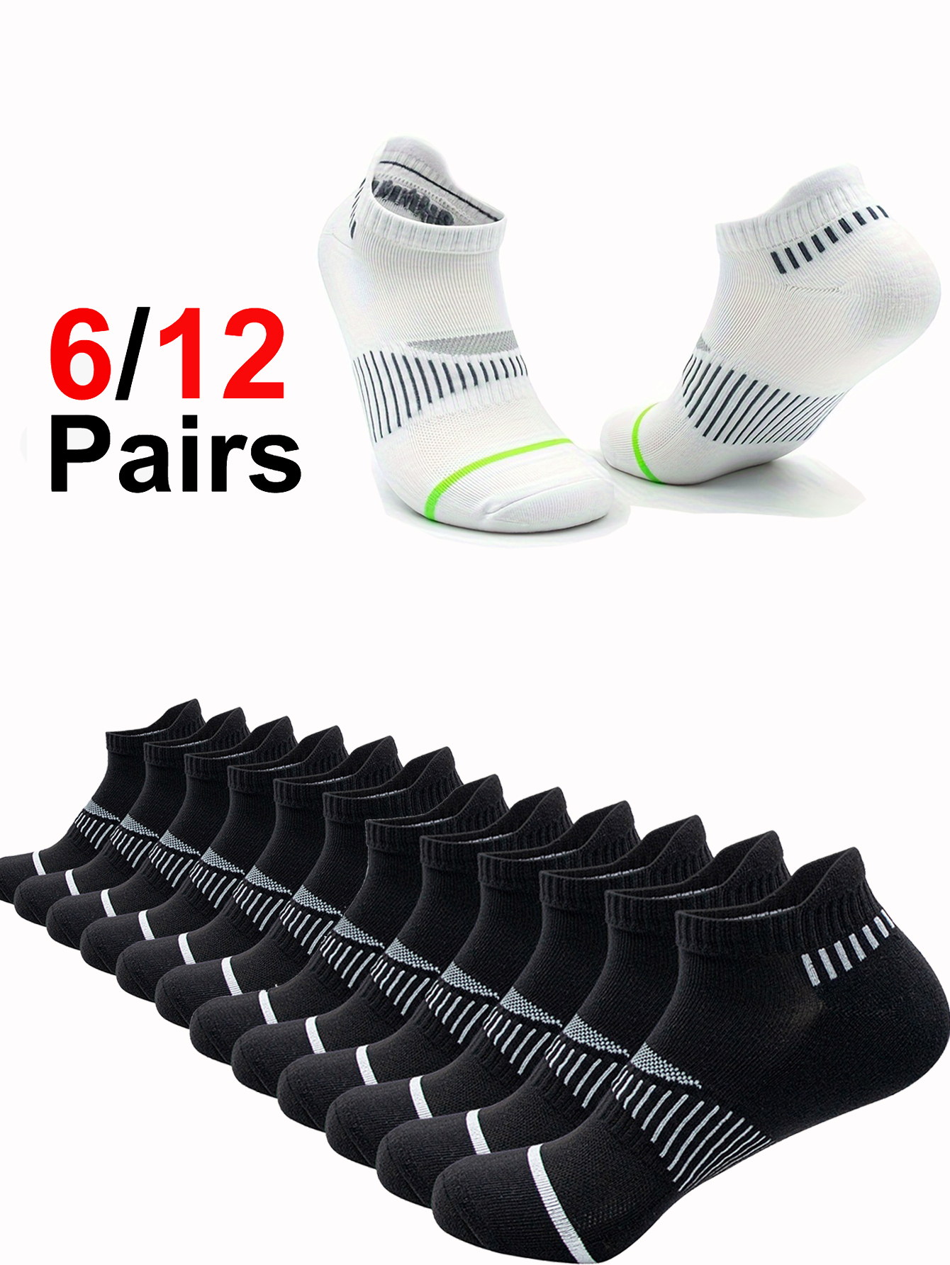Classic Crew White Men's Socks - Outdoor Sports Activities recensie en prijs