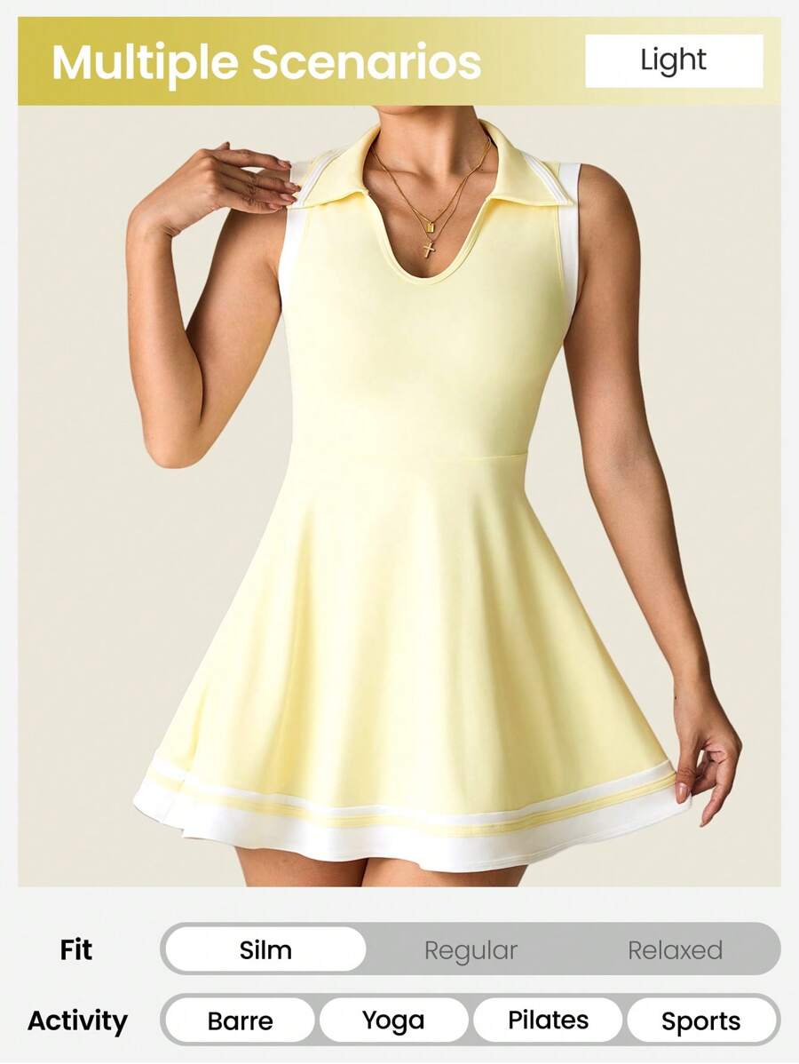 Womens Sleeveless Collar Sport - Outdoor Sport Dress recensie en prijs